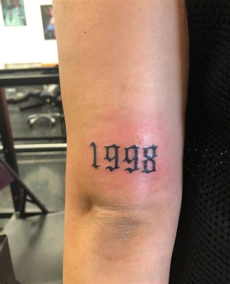 98 tattoo|Intriguing Tattoo Ideas Inspired by 1998